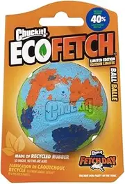 Chuckit! Limited Edition Dog Ball Eco Fetch Day Ball Ultra Ball Eco-Friendly Toy for Dogs - Medium, 1 Pack