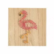 Flamingo String Art Craft - Craft Kits - 1 Piece