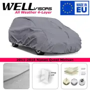 WELLvisors Water Resistant Car Cover 3-6898509VN For 11-16 Nissan Quest Minivan (for: Nissan)