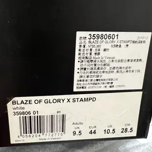 （二手商品）聯名 便宜賣 PUMA BLAZE OF GLORY X STAMPD US10.5