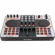 DJ-Tech 4MIX 4-Channel Controller w/ Audio Interface + Virtual DJ LE