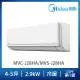 【MIDEA 美的】旗艦J系列4-5坪冷暖變頻分離式冷氣(MVC-J28HA/MVS-J28HA)