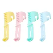 Yarn Guide Finger Holder Adjustable Crochet Rings with Thread Guide for Knitting