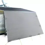 5.2M Caravan Privacy Screens 1.95M Roll Out Awning End Wall
