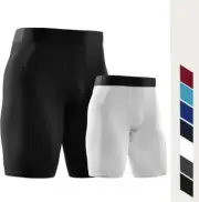 Hot Men Compression Boxer Shorts Sports Briefs Skin Tight Gym Running Base Layer