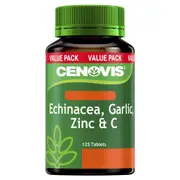Cenovis Echinacea Garlic Zinc and C 125 Tablets Value Pack