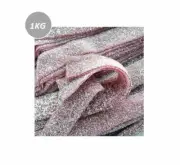 1 KG BULK BAG TNT GRAPE SOUR STRAPS BELTS CANDY LOLLY SWEET PURPLE COLOUR
