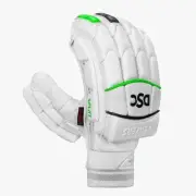 DSC Split Player Cricket Batting Gloves | Color: White | Size: Boys Left Hand