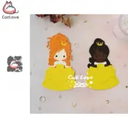 Princess Party Metal Cutting Dies Scrapbooking Die Cuts Card Making DIY Craft