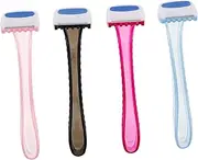 TOGEVAL 4pcs Portable Hair Removal Tool for Women Manual Epilator Shaver for Compact and Lightweight Design for Quick Non Irritating Hair Removal Anytime