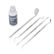Tooth Filling Kit Stainless Steel Temporary Teeth Repair Kit Glue Easy Shaping