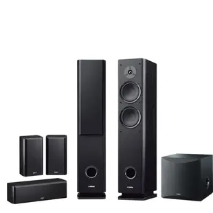 YAMAHA 貝多芬家庭劇院喇叭組合 NS-F160+NS-P160+NS-SW050