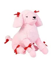 [Linen House Kids] Paris Poodle Novelty Cushion in Pink