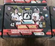 2024 Panini NFL Optic Donruss Football Trading Card Mega Box READY TO SHIP