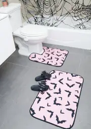 [Dolls Home] Sweet Bat Behavior Bath Mat Set