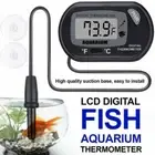 1Pcs LCD Digital Fish Tank Reptile Aquarium Water Meter Thermometer Temperat SE