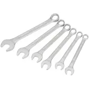 Draper Redline Metric Combination Spanner Set 10 - 17mm 6 Piece 68479