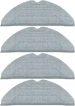 Compatible with Roborock S8 Pro Ultra S8+ Spare Parts Accessories Side Brush HEPA Filter Dust Bag High Speed Cleaning Rolling Brush (Color : 4 Mop)