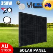350W Fixed Solar Panel Complete Kit Mono Caravan Camping Power Charging Battery