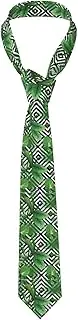 [WURTON] Tropical Fishes Print Men'S Neckties Tie,Funny Novelty Neck Ties Cravat For Groom,Father, And Groomsman