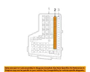 CHRYSLER OEM 01-23 1500 Electrical Fuse Relay-Mini Fuse ATM15