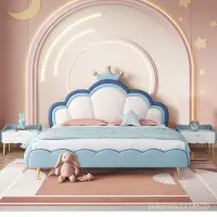 在飛比找蝦皮商城精選優惠-卡通床架 兒童床架 單人床架 小孩床架 床雙人1.5x2米實