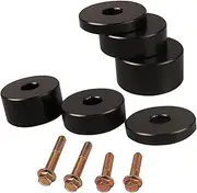 Rear Seat Spacer Riser Lift Kit - Adjustable 0.25" to 1.5" Blocks Jacker, compatible with Toyota Tacoma 2005-2022, 4Runner 2003-2022, FJ 2006-2014 and Lexus GX460 GX470 2003-2022 (Solid Aluminum)