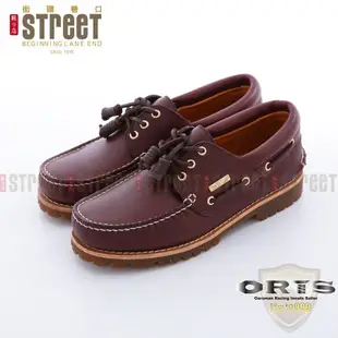 【街頭巷口 Street】ORIS 男款2013年限量經典版雷根式帆船鞋-深咖啡色 999A03