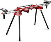 Baumr-AG Mitre Saw Stand Portable Universal Adjustable Drop Saw Bench Table with Height and Length Adjustments