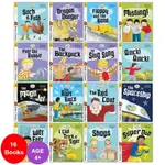 BIFF CHIP AND KIPPER STAGE 2 READ WITH OXFORD FOR AGE 4 SCHOOL EARLY LEARNERS - 16 BOOKS (平裝本) (16書)/【禮筑外文書店】