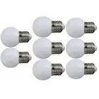 220V E27 1W Saving Globe Lamp White