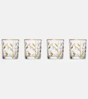 [Les-Ottomans] Les-Ottomans Set of 4 crystal tumblers