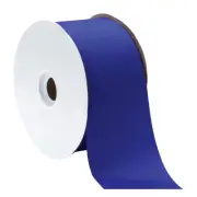 Offray 3" Grosgrain Ribbon, Blue, 50 Yards