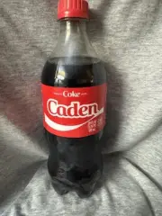 Share a Coke with Caden 2025 Personalized Gift Coca Cola Bottle 20oz