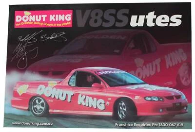 Donut King Holden VU SS Ute Commodore V8 RPM Memorabilia Man Cave