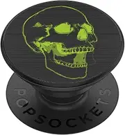 PopSockets: Phone Grip with Expanding Kickstand, Pop Socket for Phone - Lenticular Skull