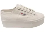 Superga Womens 2790 Platform Comfortable Lace Up Shoes