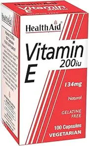 HealthAid Vitamin E 200iu, 100 Vegicaps