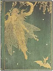 Paperblanks Olive Fairy: Lined, Midi, 120 GSM, Elastic Band