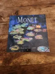 1997 MONET, Month By Month, Calendar. Unused