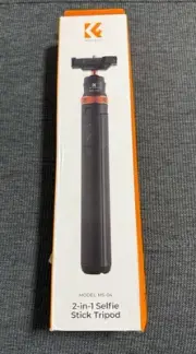 K&F CONCEPT Camera Extendable Selfie Stick Tripod for Vlog Live Streaming P0F9
