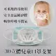【PEKO】口罩神器兒童專用食品級矽膠安全3D立體防悶透氣口罩支架2入組(白)