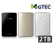 MGTEC TERRAN 3.1 Smart External HDD Portable Hard Disk 2 TB High Speed USB 3.1