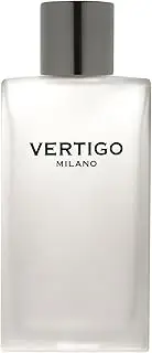 [GA-DE] Vertigo Milano - EDT Spray Cologne for Men - Classic Woody Scents - Blend of Cedarwood, Sandalwood, Amber, Vanilla, and Musks - 3.4 oz