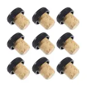 24 Pcs Glass Bottles Stoppers Wine Bottle Corks Tapered Cork Stoppers