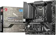 MSI MAG B560M Mortar Intel mATX Motherboard, 4X DDR4~128GB, 2X PCI-E x16, 1x PCI-E x1, 6X SATAIII, 2X M.2, 1x USB-C, 3X USB 3.2, 4X USB 2.0