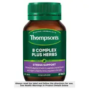 Thompsons B Complex Plus Herbs 60 Tablets