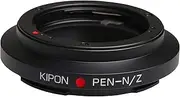 Kipon Adapter for Olympus Pen Mount Lens to Nikon Z Full Frame Mirrorless Camera(Olympus Pen-N/Z)