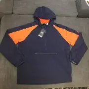 NEW Under Armour Men's Size Large PullOver Windbreaker Anorak 1/2 ZIP Gameday