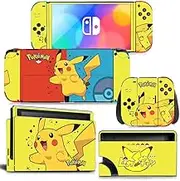 TRICARI Skin Cover Decals for Nintendo Switch (Yellow)